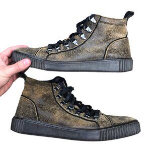 RARE John Varvatos Bedford High Top Rustic Sneakers